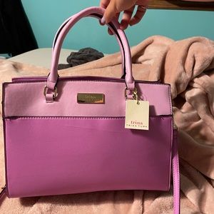Trina Turk Lavander and Purple Bag